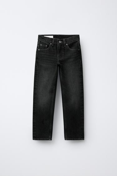 JEANS STRAIGHT - Negro de Zara
