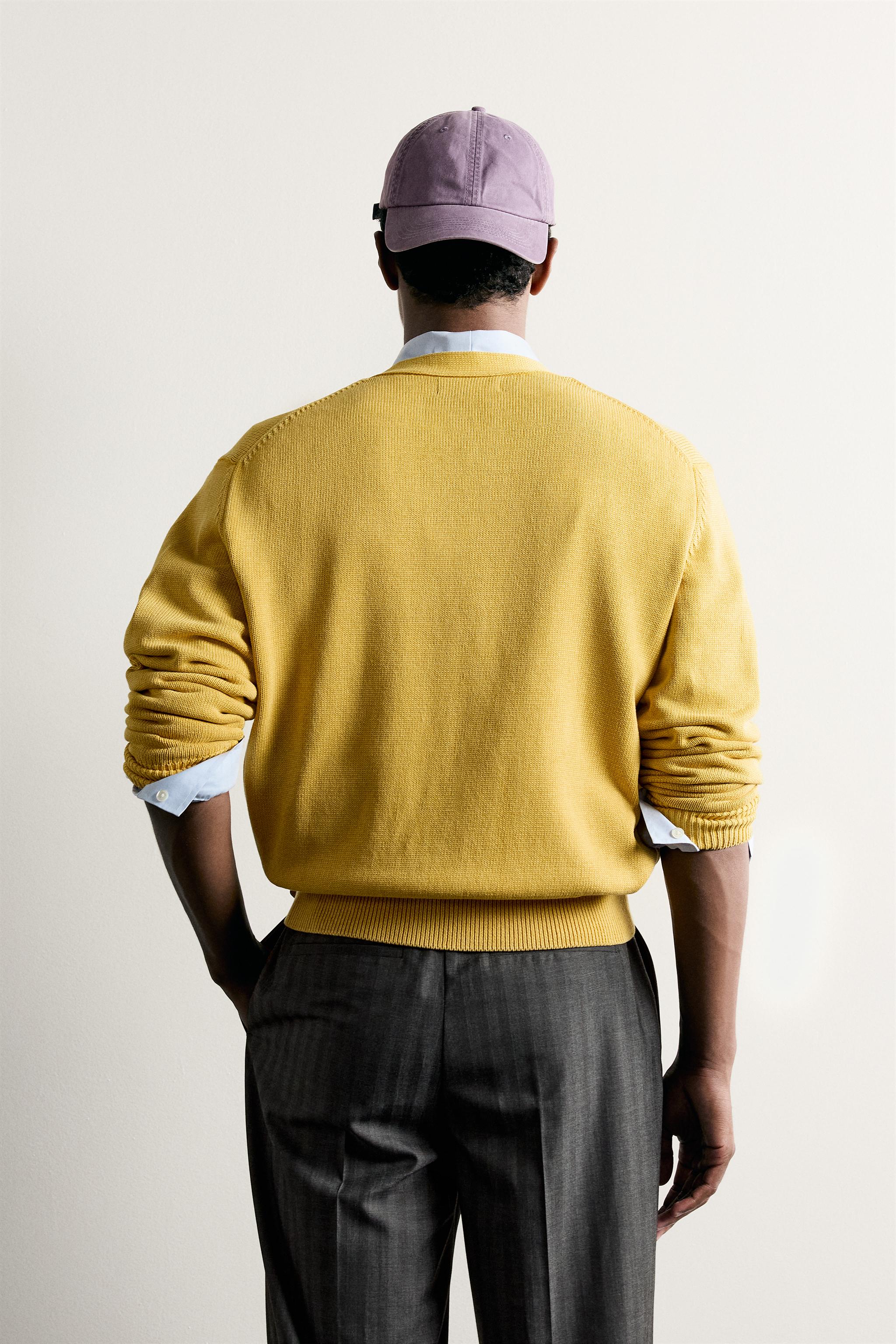 COTTON REGULAR FIT CARDIGAN