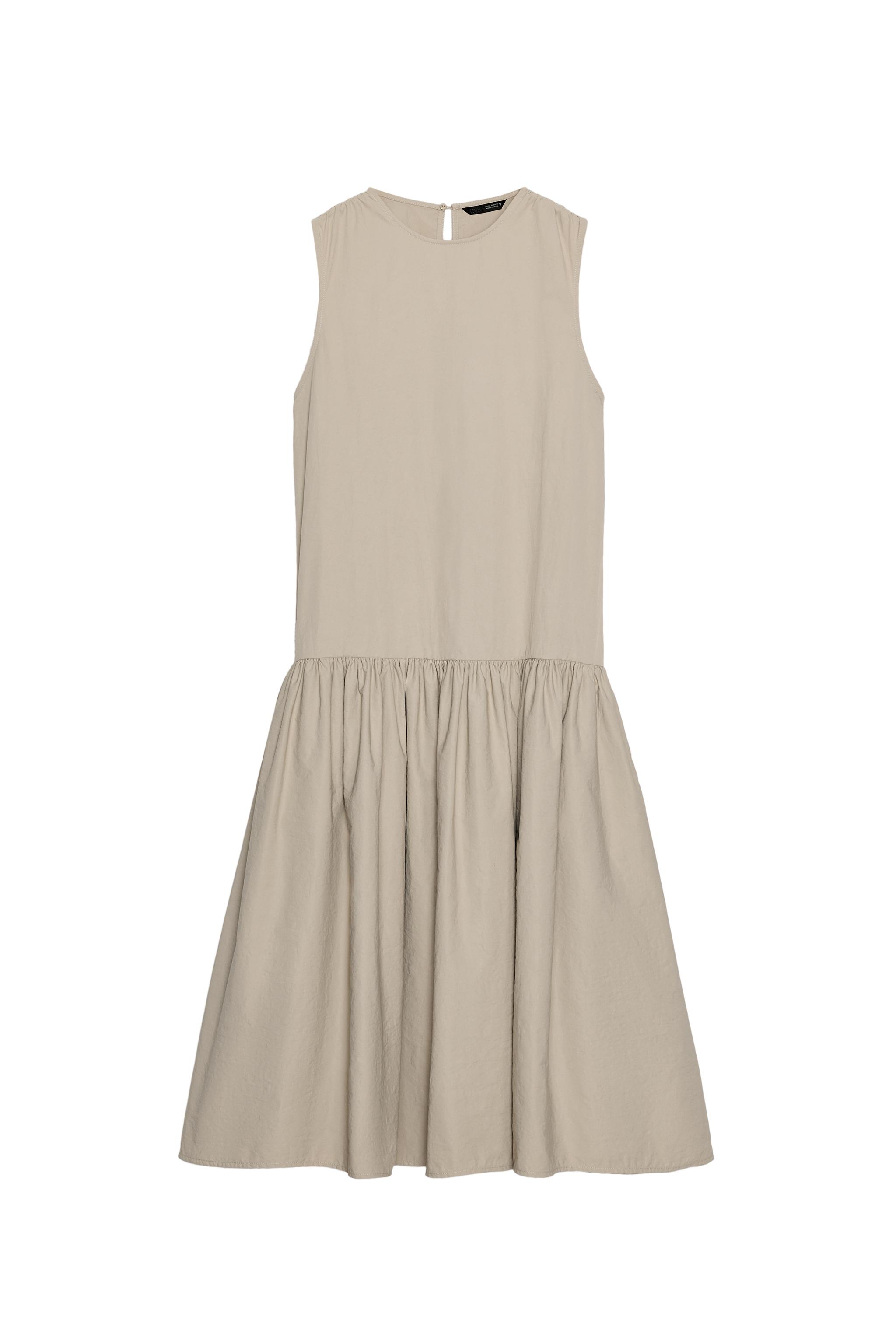 NYLON VOLUMINOUS DRESS