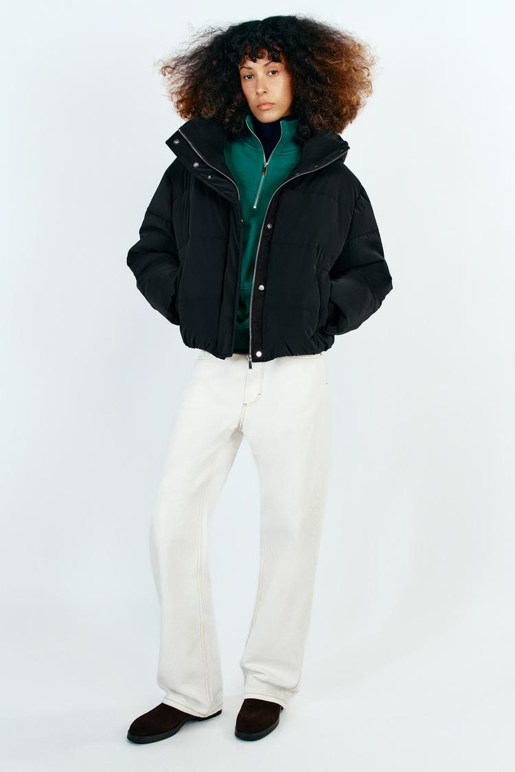 Anorak acolchado capucha windproof