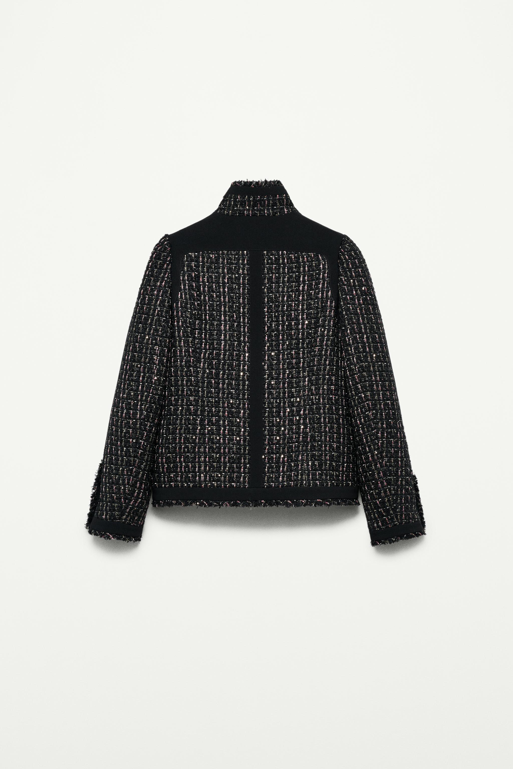 ウール混ジャケット - THE ITEM ZARA WOMAN - ブラック | ZARA Japan ウール混ジャケット - THE ITEM ZARA WOMAN - ブラック | ZARA Japan