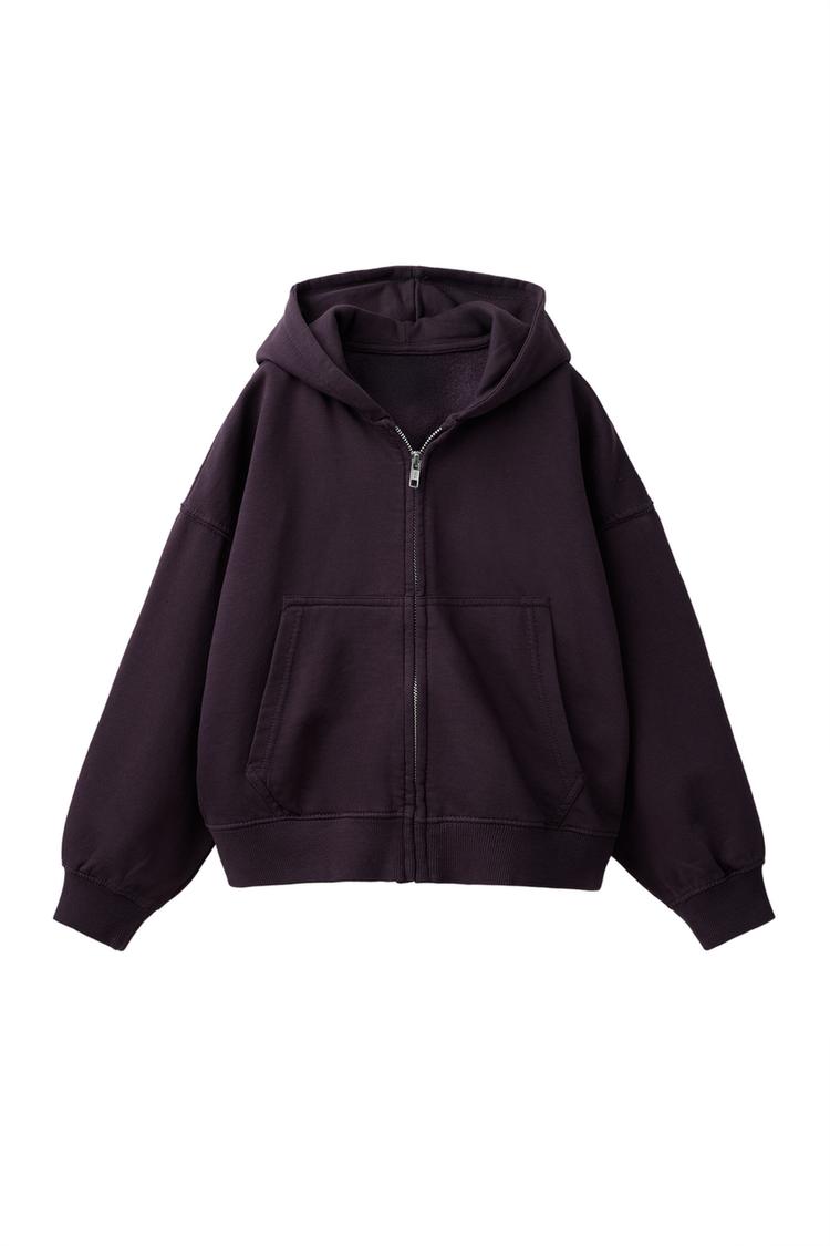 Sudadera de felpa con cierre 2
