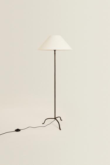 Zara TRIPOD BASE FLOOR LAMP - Black - Image 0