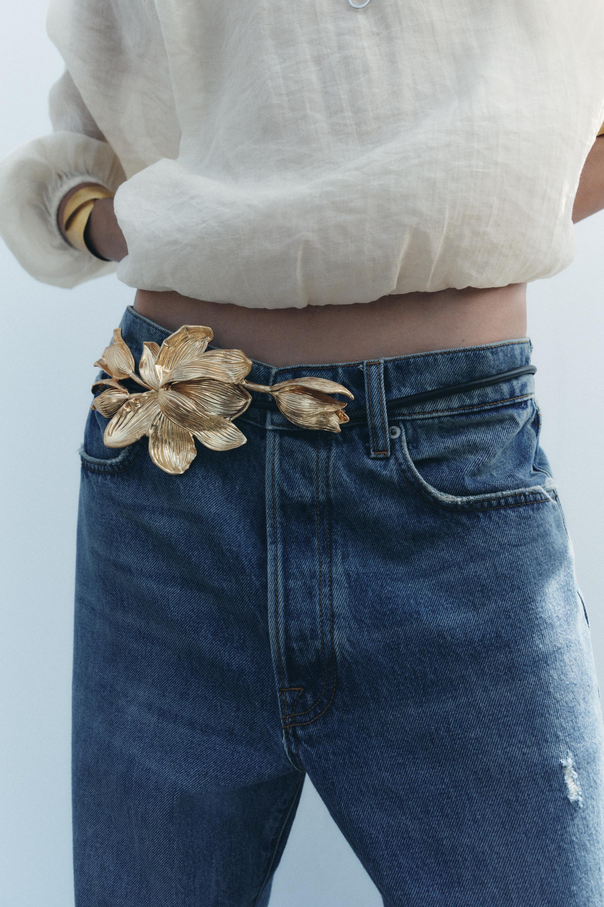 FLOWER CORD BELT