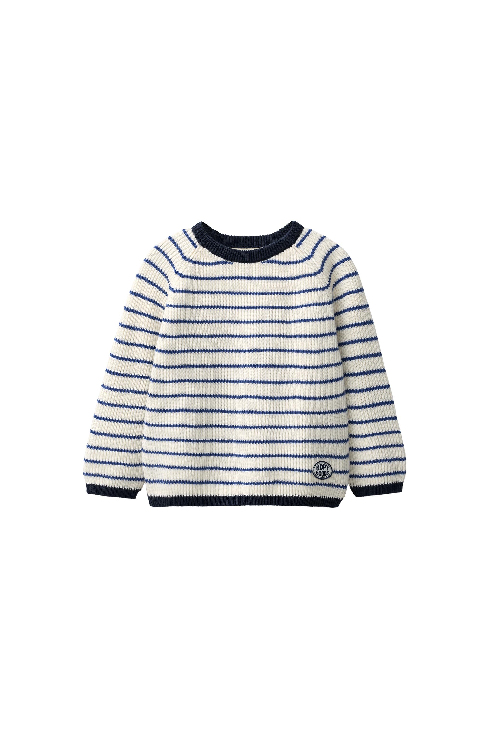 ボーダーニットセーター - ブルー | ZARA Japan / 日本