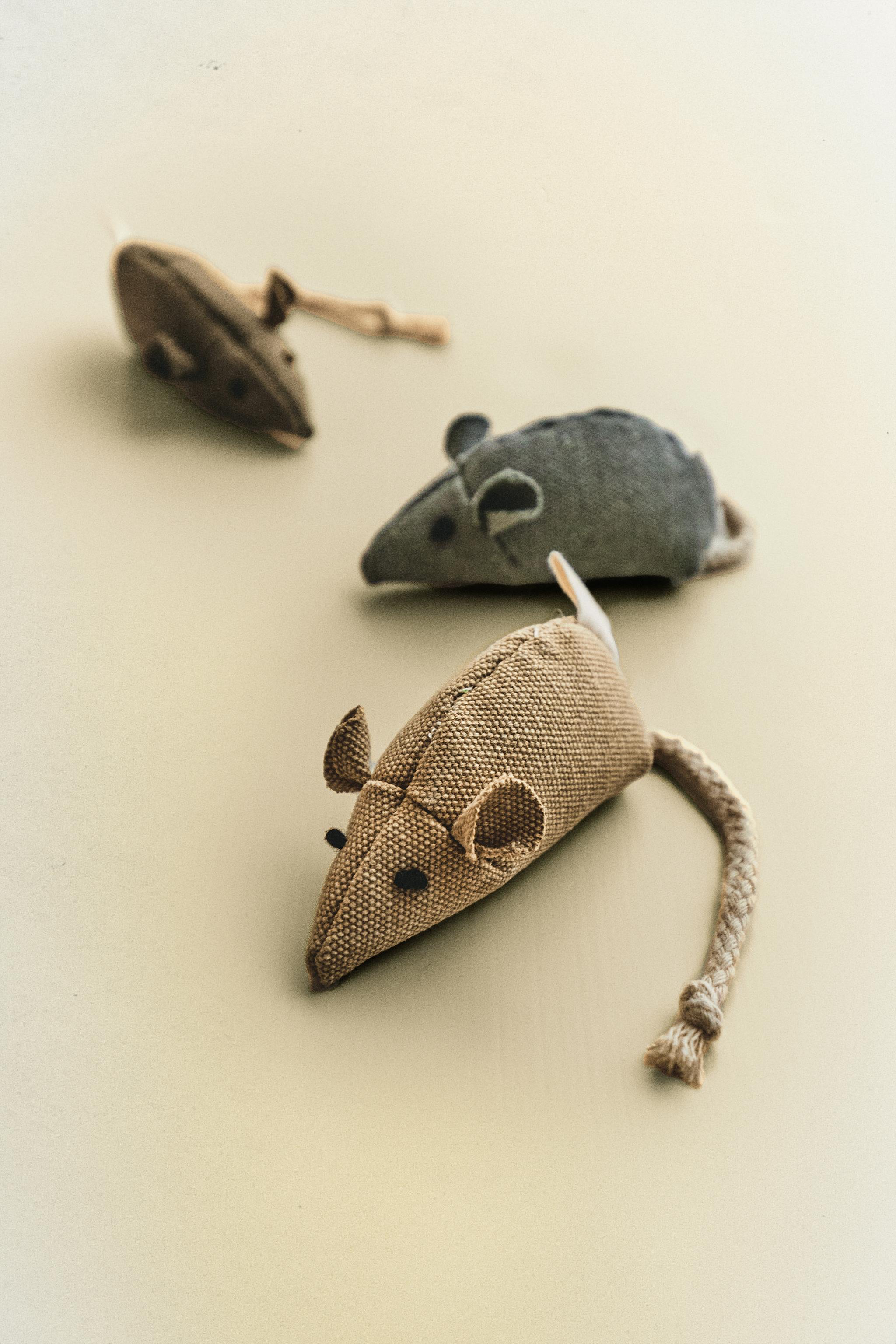SET OF MOUSE PET TOYS (SET OF 3)