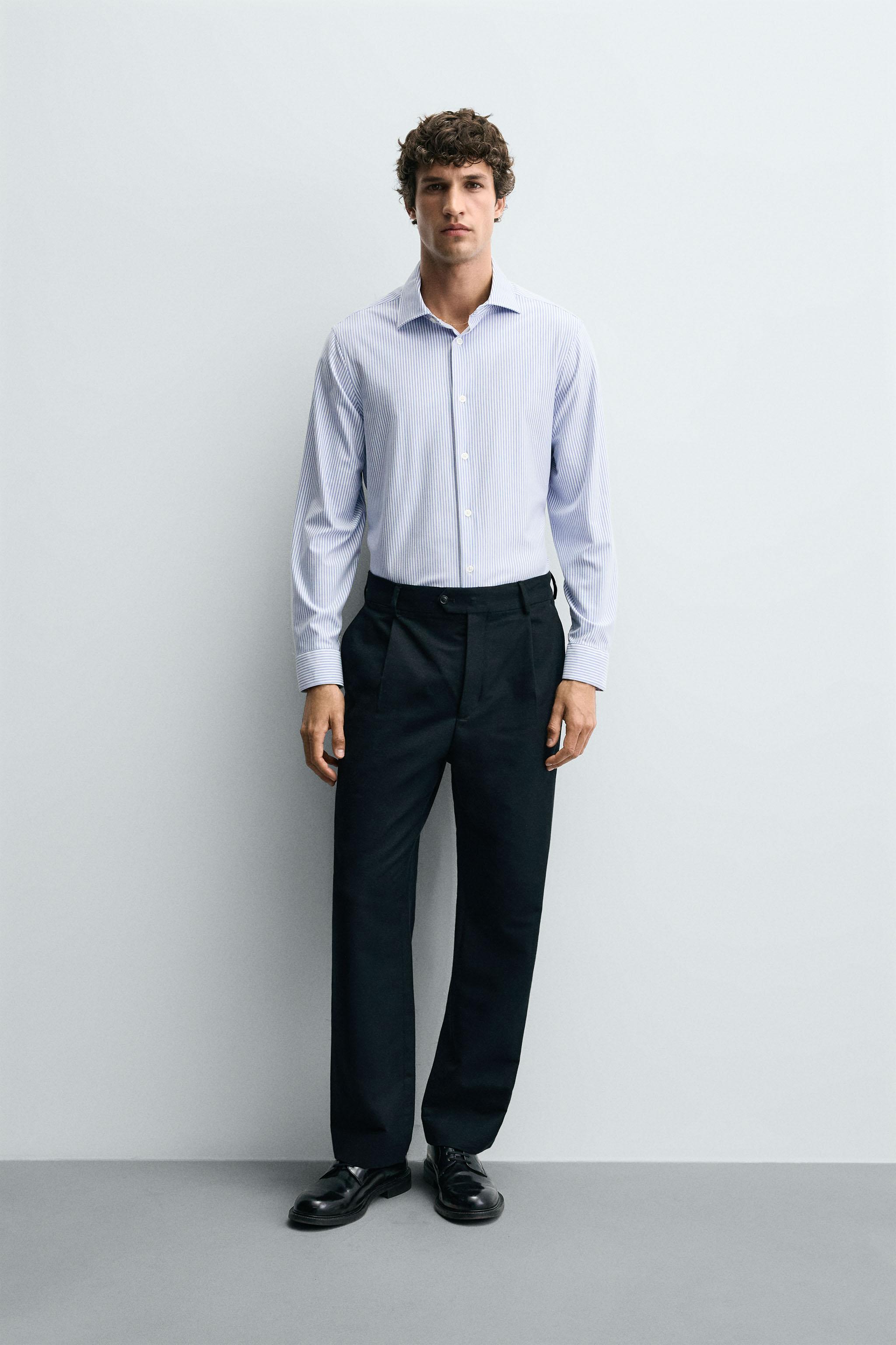 Zara REGULAR FIT GÖMLEK