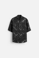 RELAXED FIT SATIN SHIRT