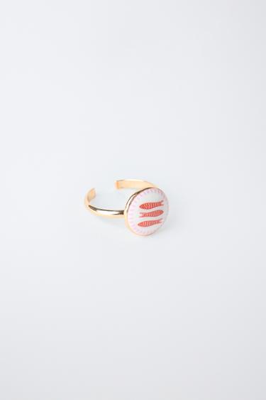 PACK OF TWO INTERCHANGEABLE CHARM BRACELETS - Light pink by Zara - Image 3