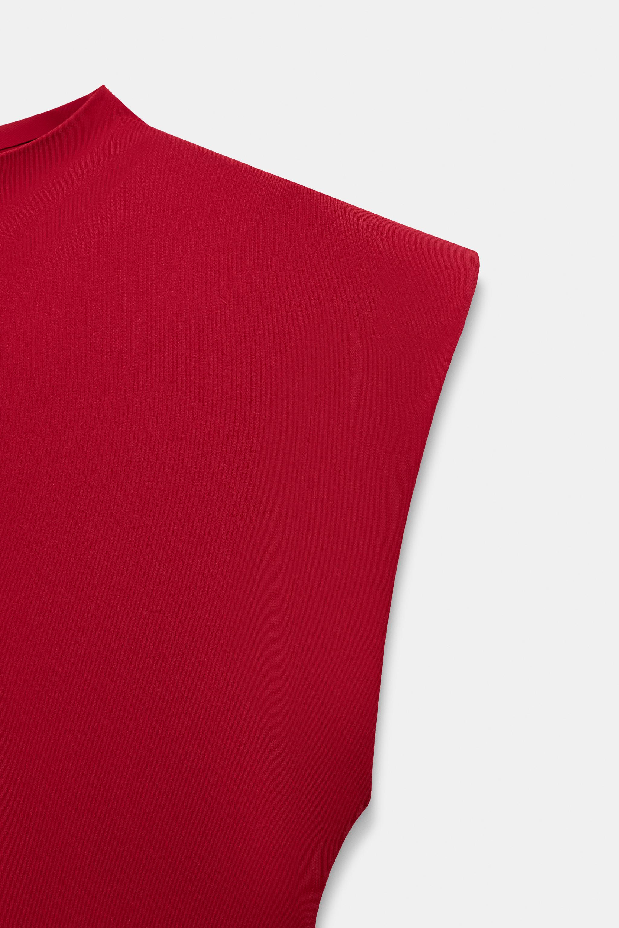 Боди SHOULDER PAD — Zara — фото 8