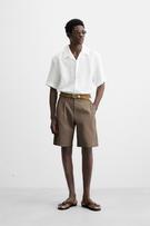 RELAXED FIT 100% LINEN SHIRT