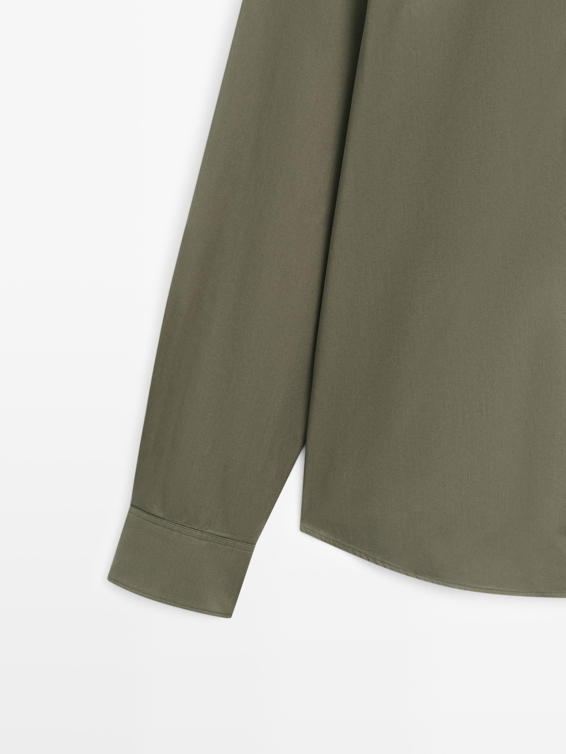 Regular-fit 100% cotton shirt