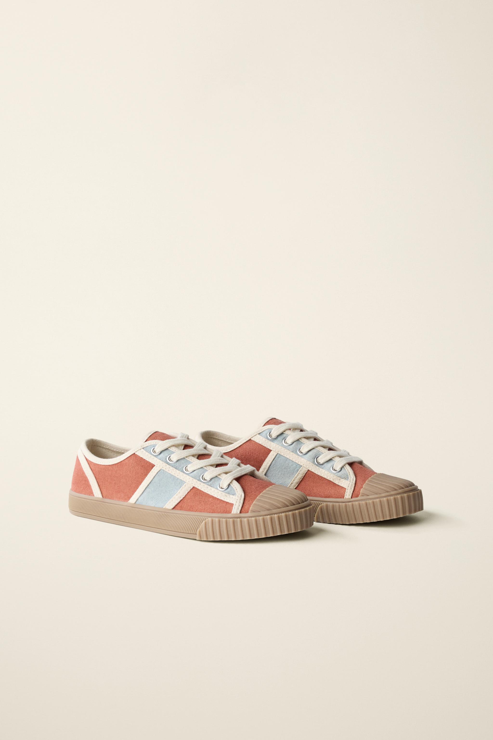 SNEAKERS CREATED BY CARAMEL LONDON X ZARA — Red