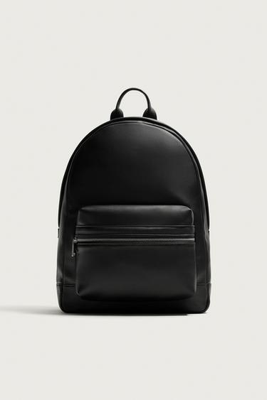 TEXTURED BACKPACK - Black by Zara