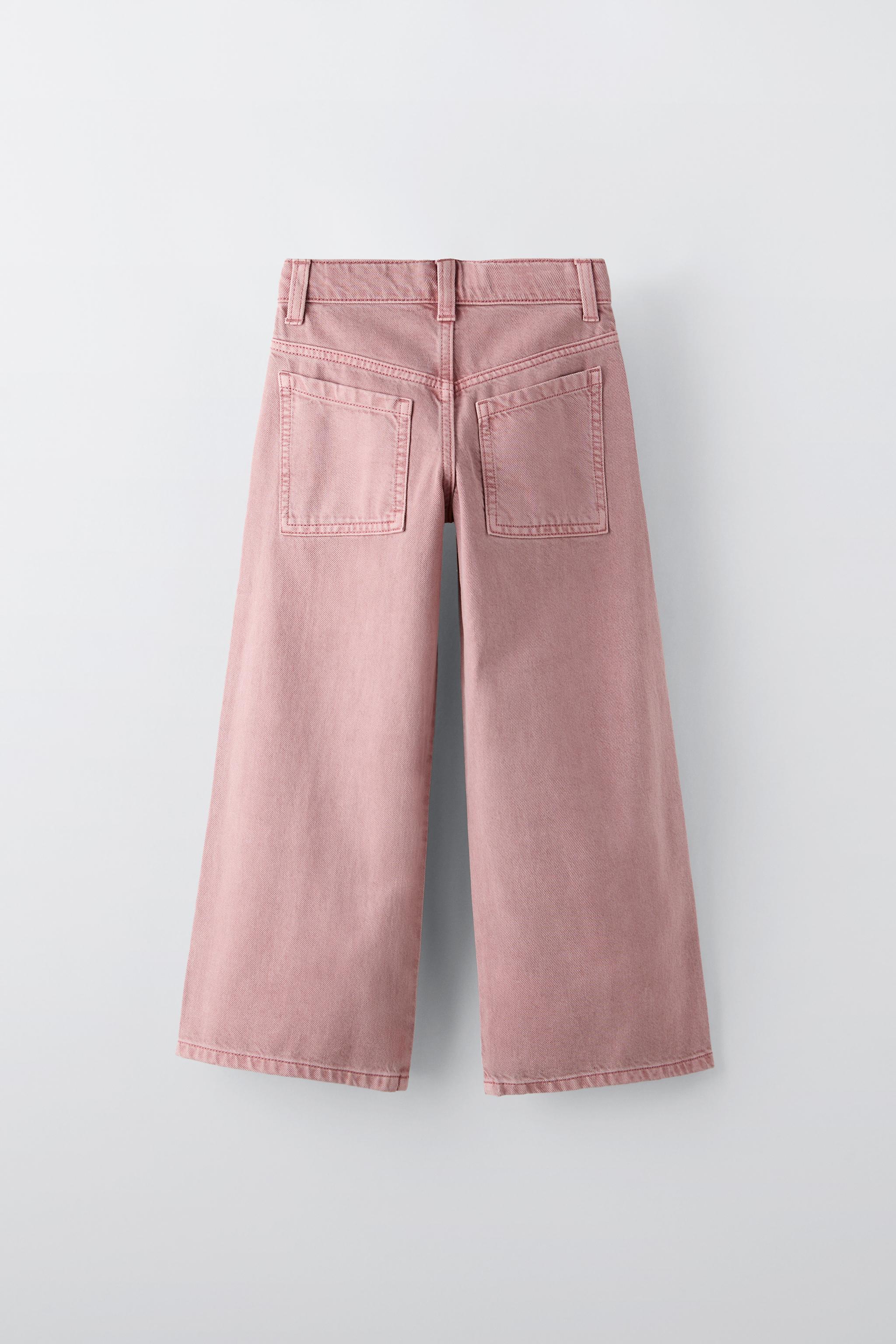 Pantalon Vaquero Rosa Zara Vaqueros Rosa De Zara Pantalon Vaquero