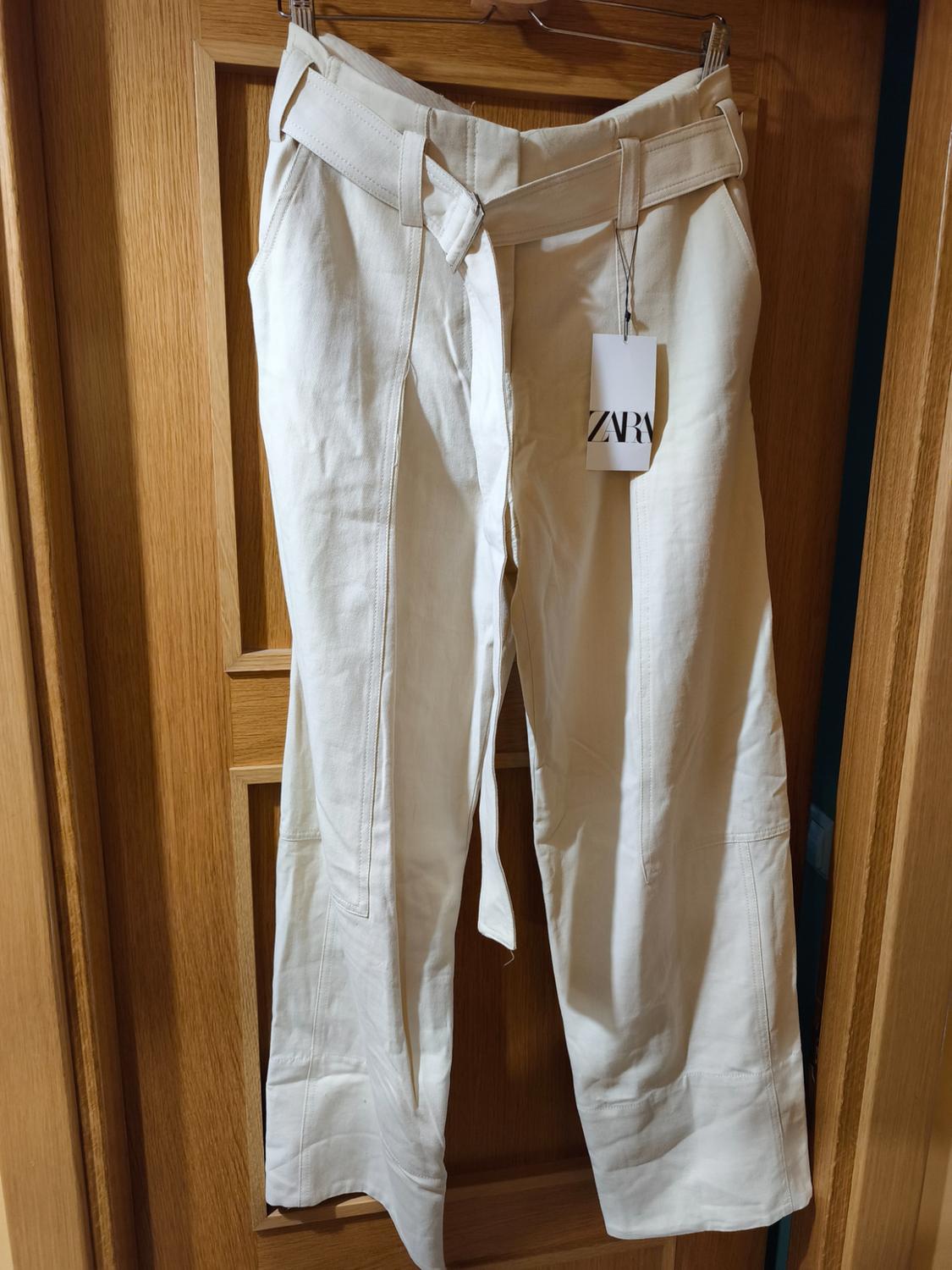 COTTON TROUSERS WITH BELT