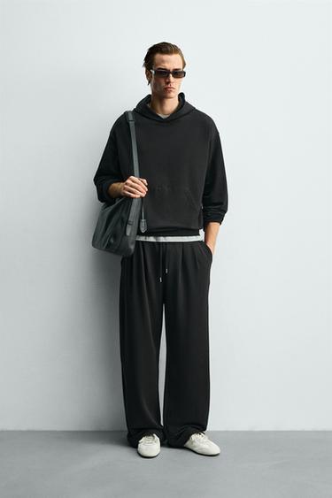 SOFT HOODIE - Black by Zara