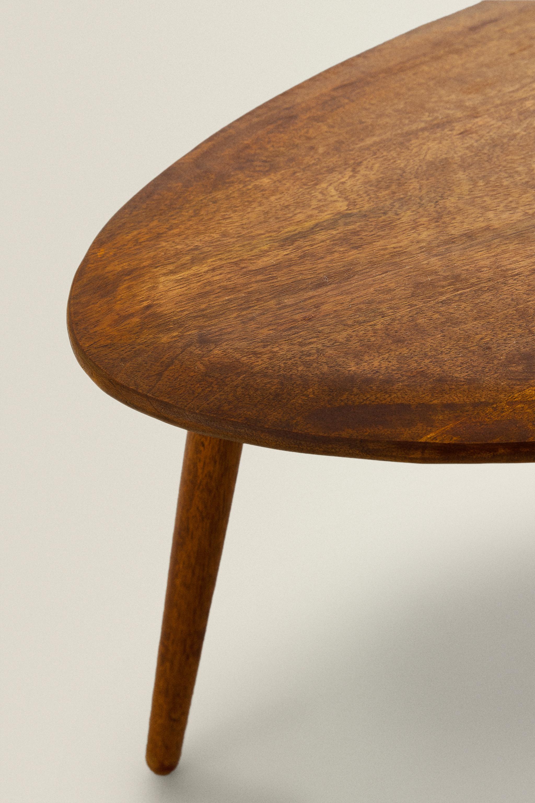 BEVELED WOODEN TABLE | ZARA United States BEVELED WOODEN TABLE | ZARA United States