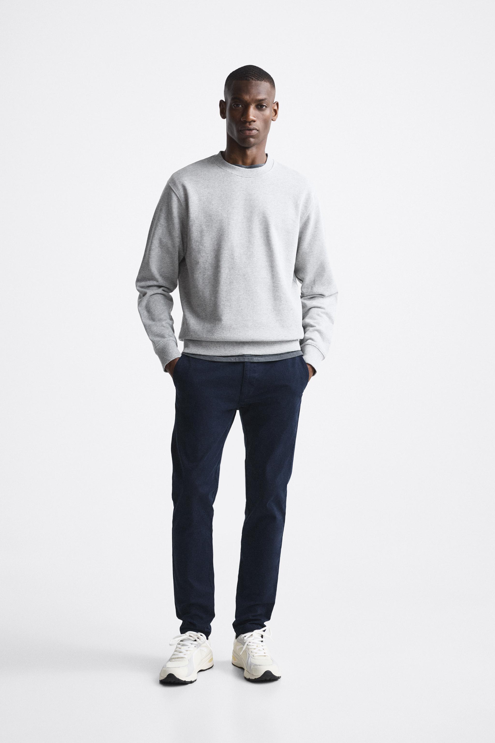 Zara cheap grey chinos