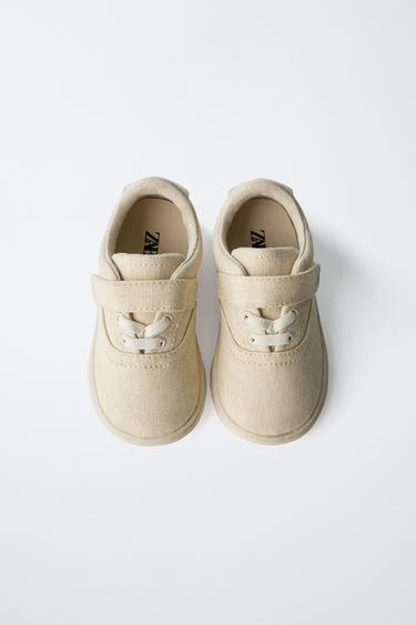 TENNIS EN COTON BAREFOOT - Blanc écru de Zara - Image 6