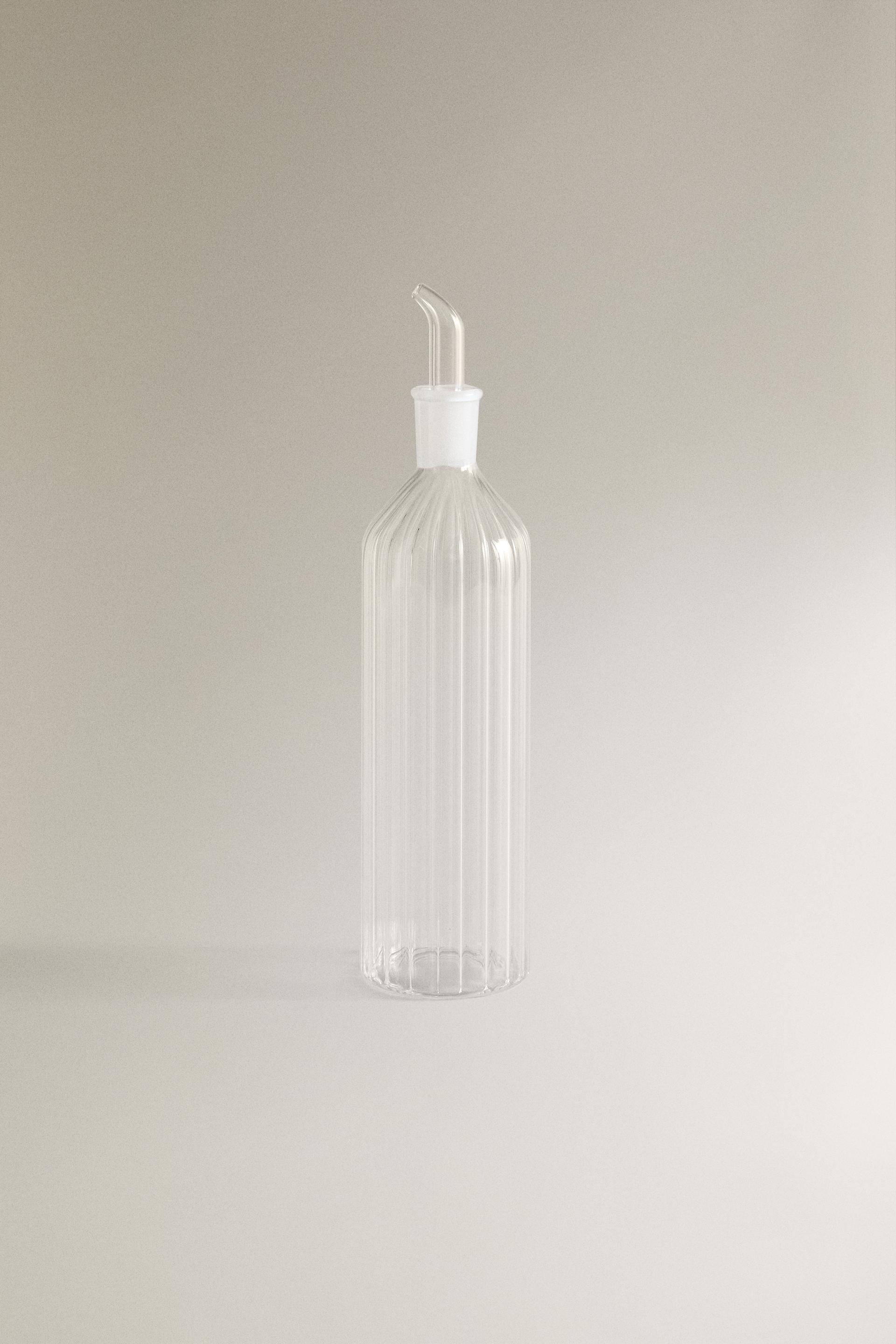 Round Borosilicate Glass Cruet