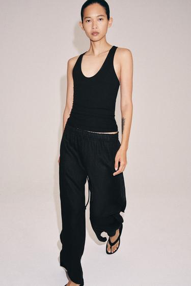 SUPIMA® COTTON TOP - Black by Zara