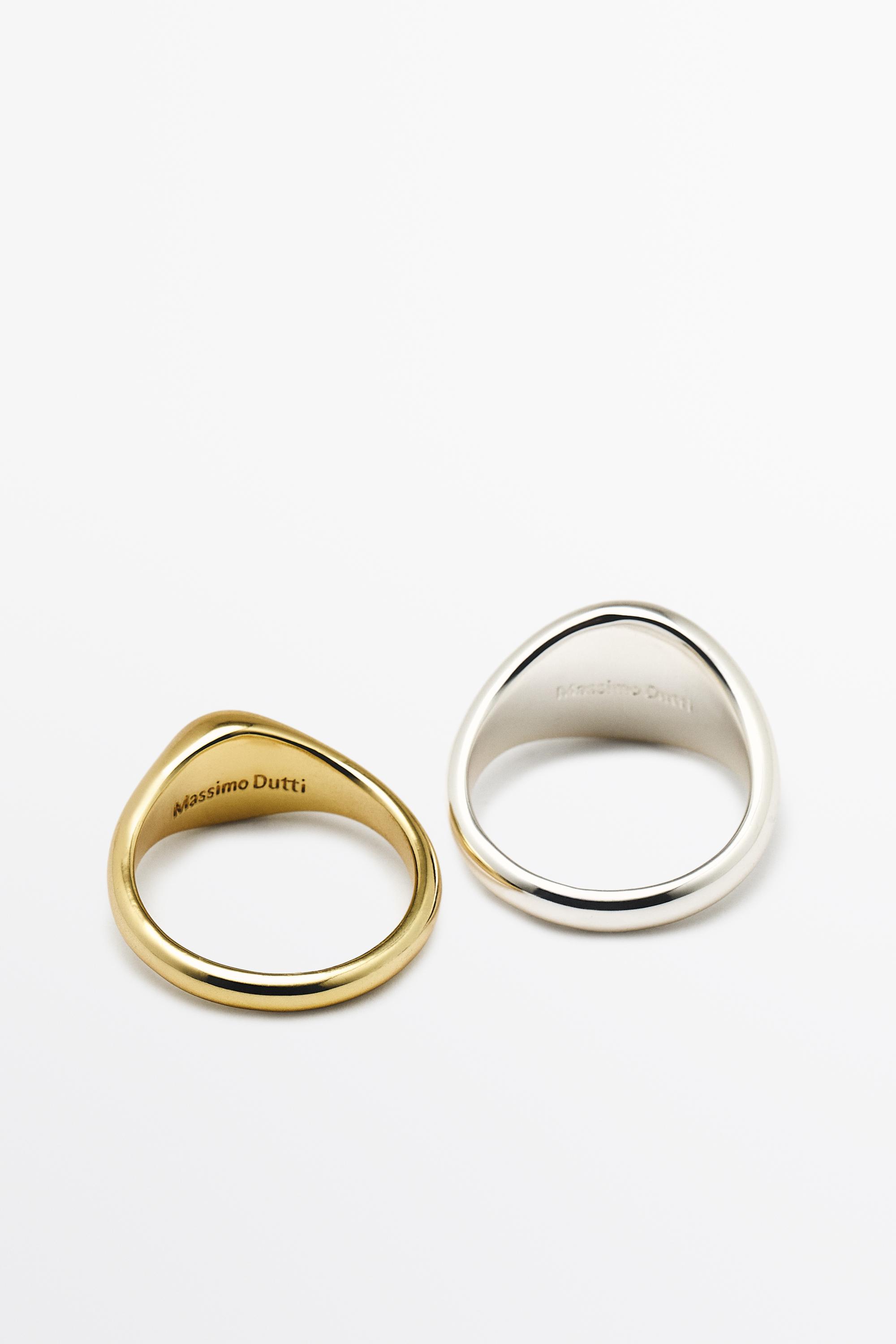 Pack of rounded rings