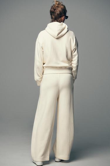 RUSTIC HOODIE - Ecru by Zara - Image 3
