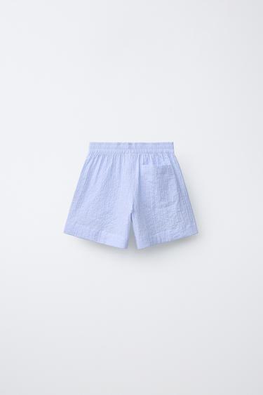 SHORT À RAYURES PENN © - Bleu clair de Zara - Image 1