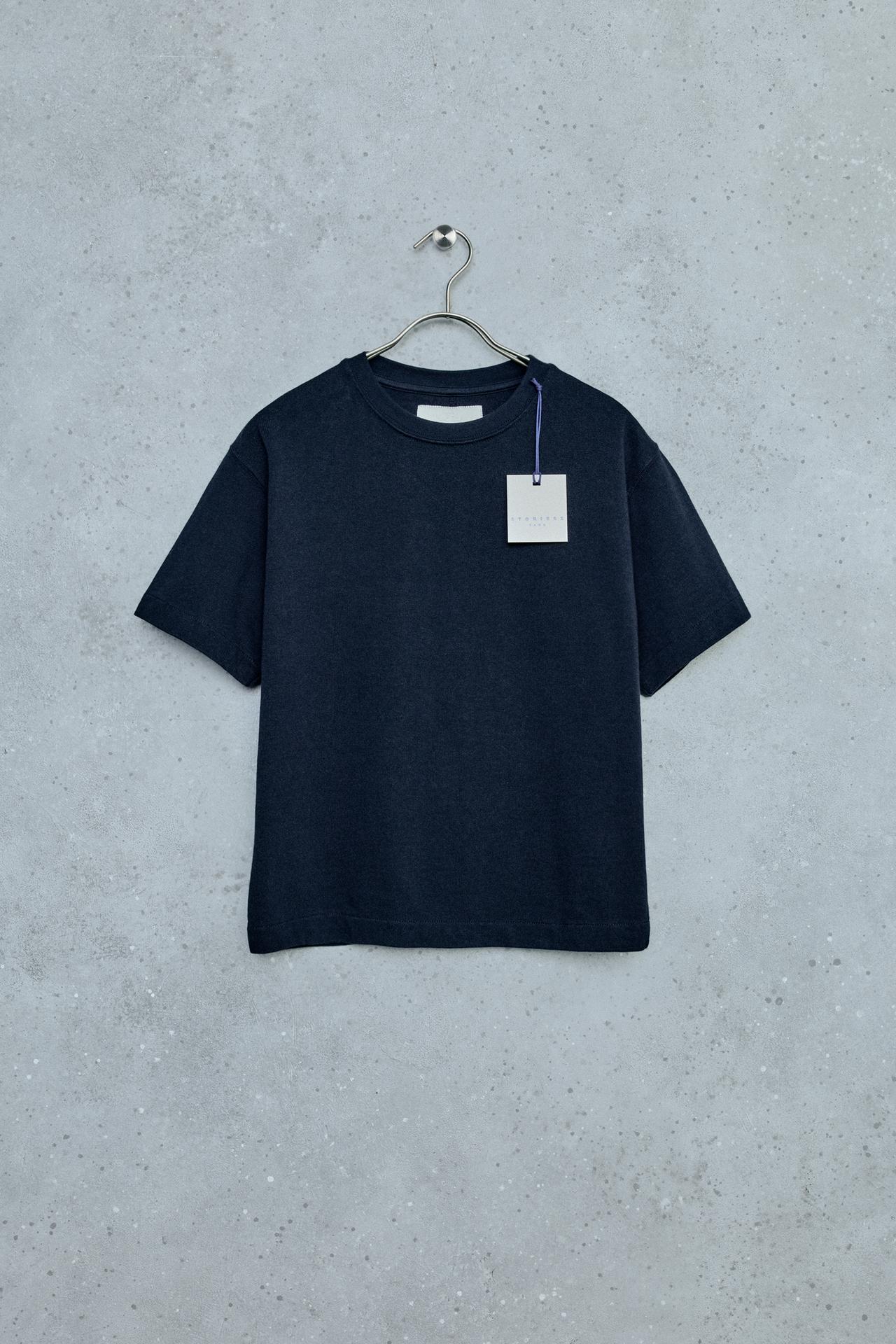 STORIESZ - HEAVYWEIGHT T-SHIRT — Blue / Navy