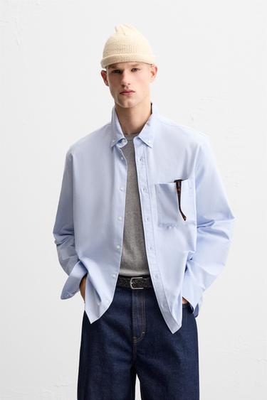 OXFORDHEMD – LIMITED EDITION - Himmelblau von Zara