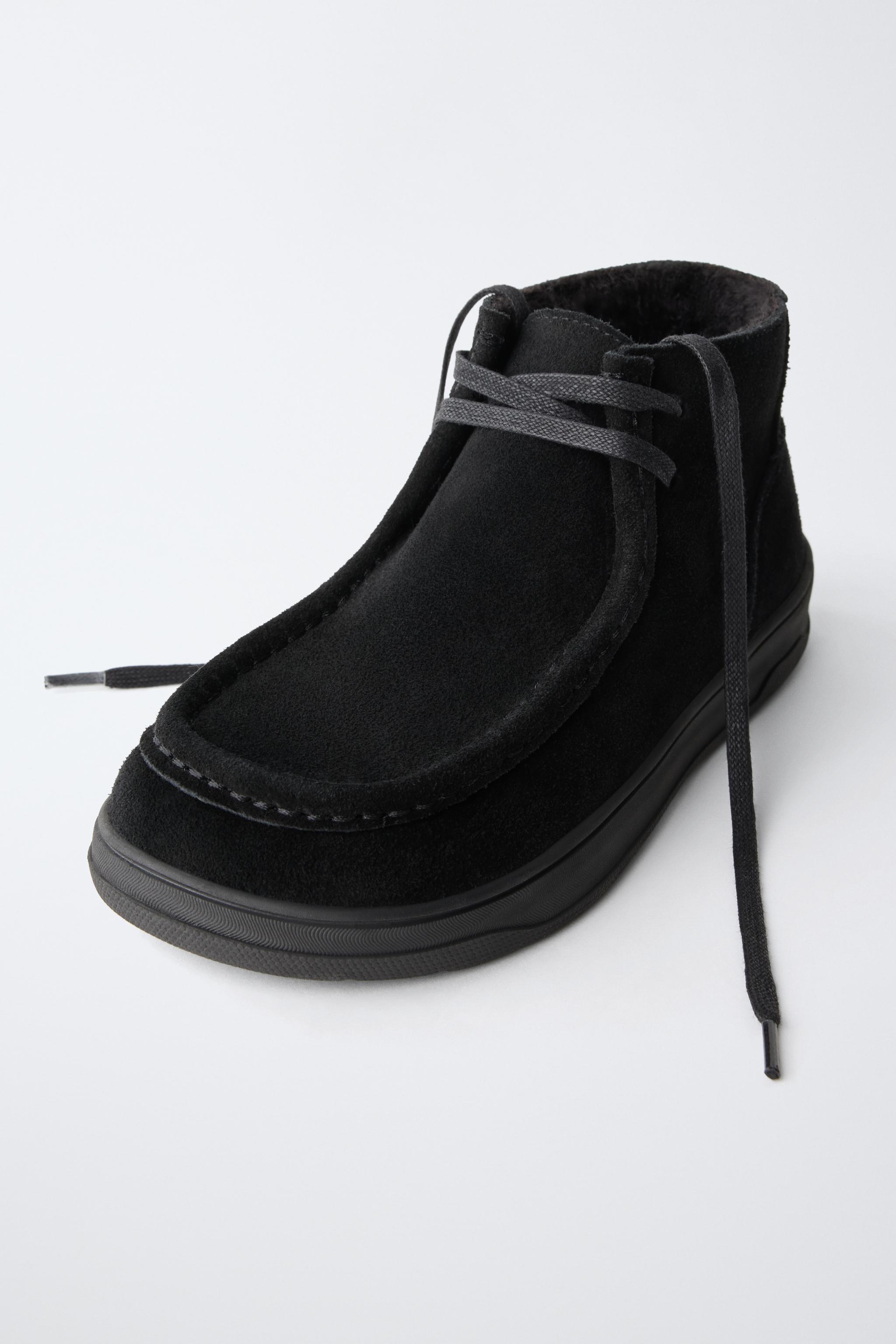 BOTTINES BAREFOOT LACETS CUIR