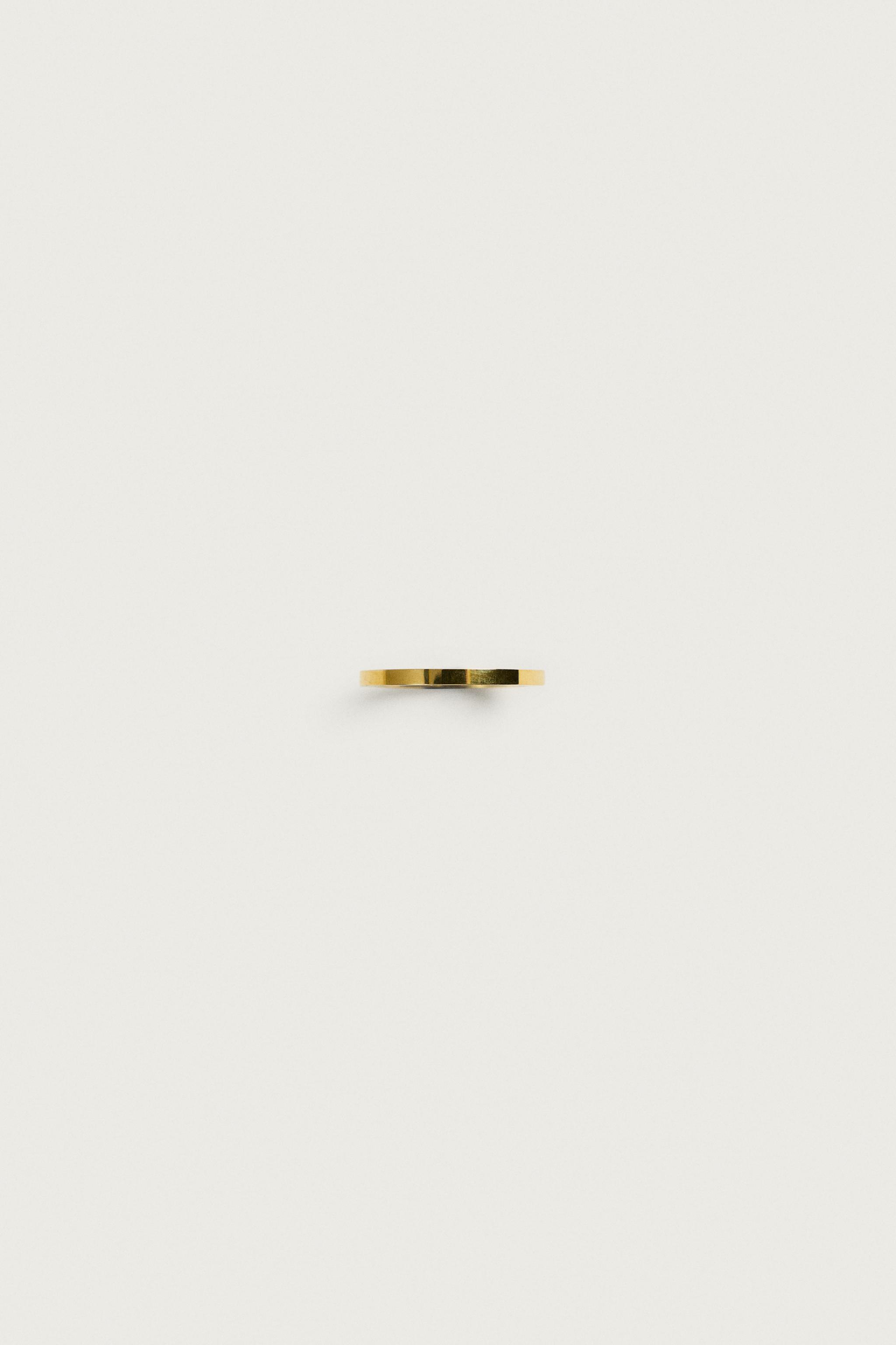 Мужские аксессуары Zara STAINLESS STEEL BAND RING — фото 3