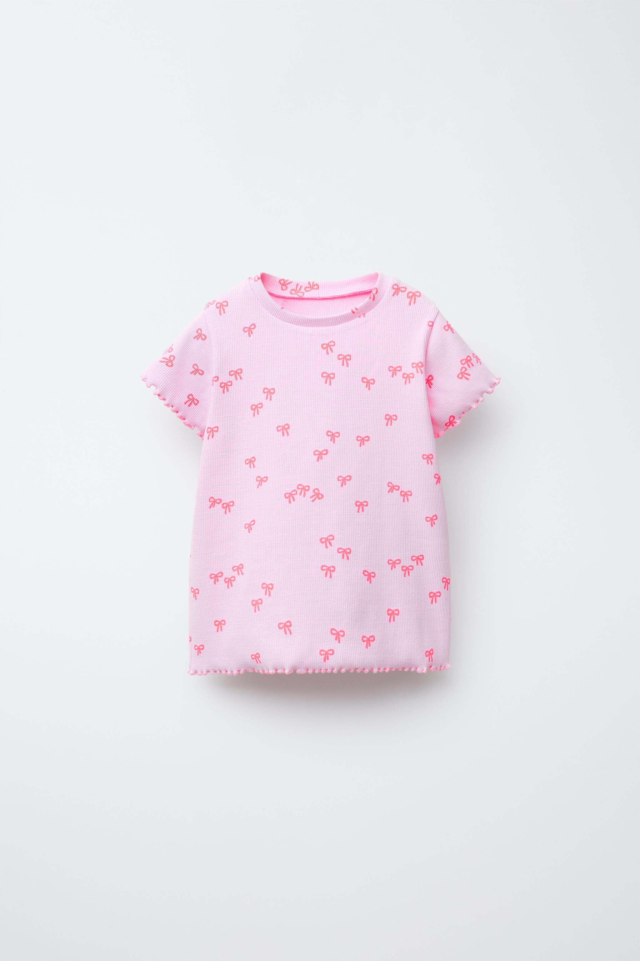 PRINTED RIBBED SHIRT - White | ZARA United States