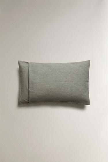 PLAIN CUSHION COVER - Light blue by Zara - Image 4