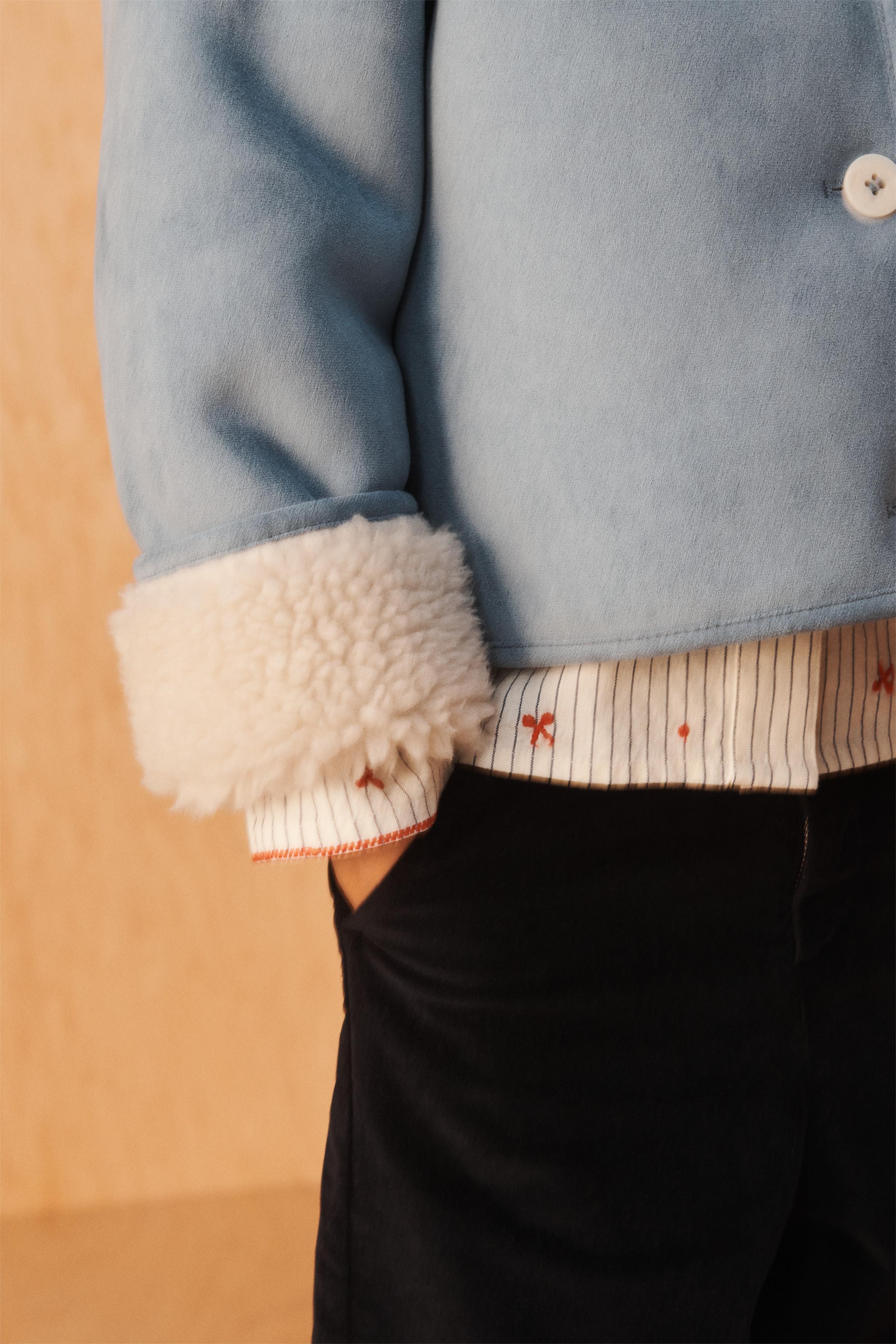 LIMITED EDITION REVERSIBLE DOUBLE-FACED SHEARLING JACKET