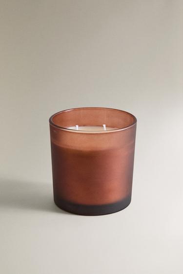 (350 G) POPPY FIELDS SCENTED CANDLE - Red / Orange by Zara