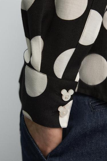 CHEMISE À POIS HARRY LAMBERT FOR ZARA X DISNEY - Noir de Zara - Image 5