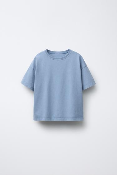 FADED-EFFECT T-SHIRT - Blue by Zara - Image 0