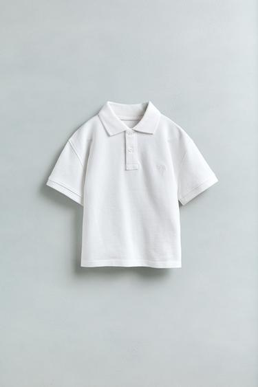 POLO BASIQUE UNI - Blanc de Zara - Image 4