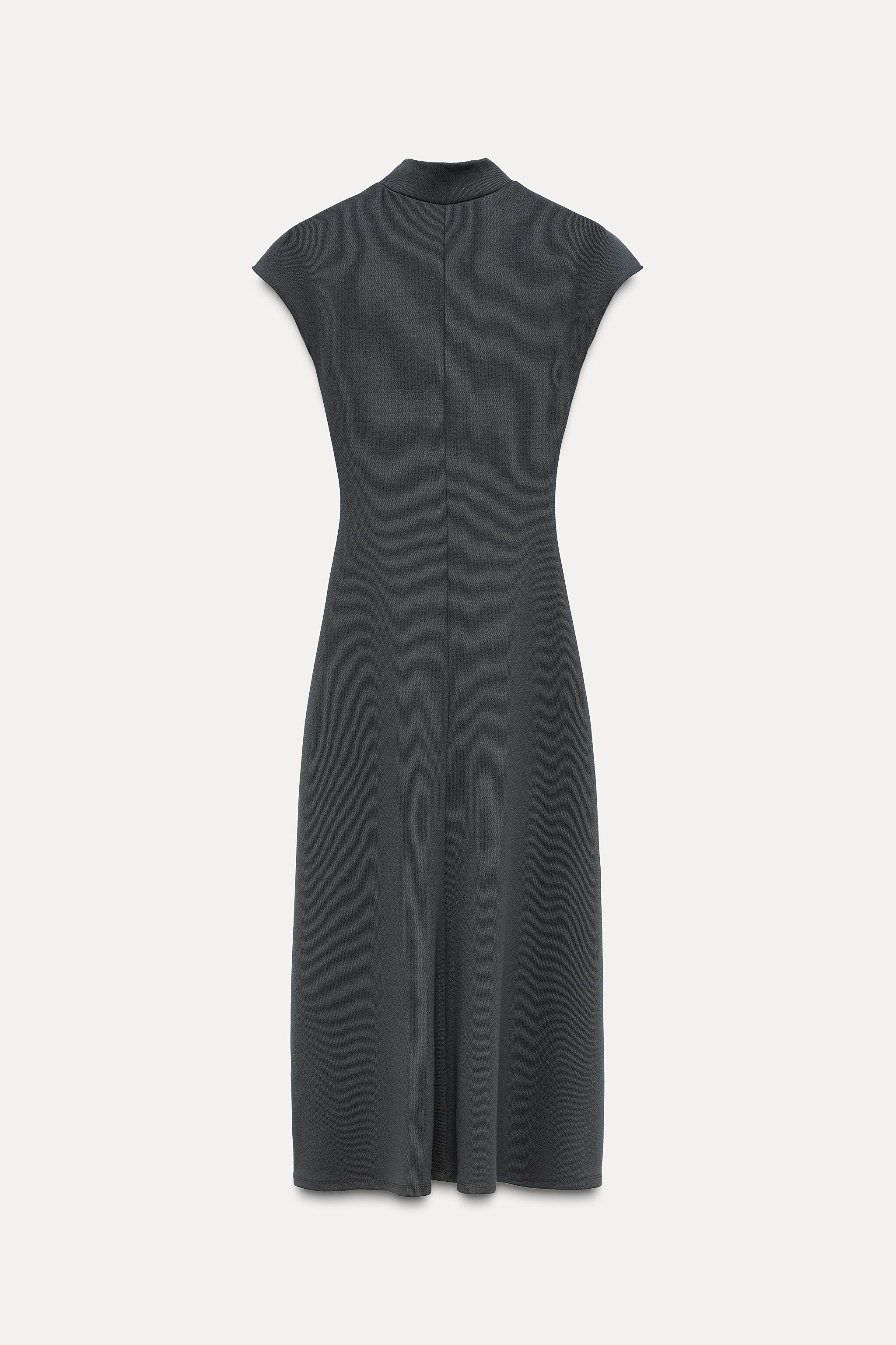 ★ZARA★ SOFT MIDI DRESS Zara TULLE MIDI DRESS WITH SCARF | Square One