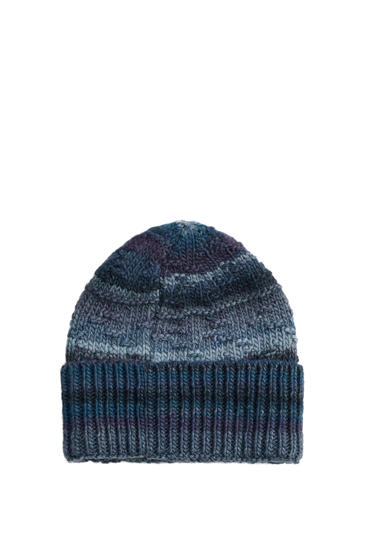 WOOL BLEND KNIT BEANIE
