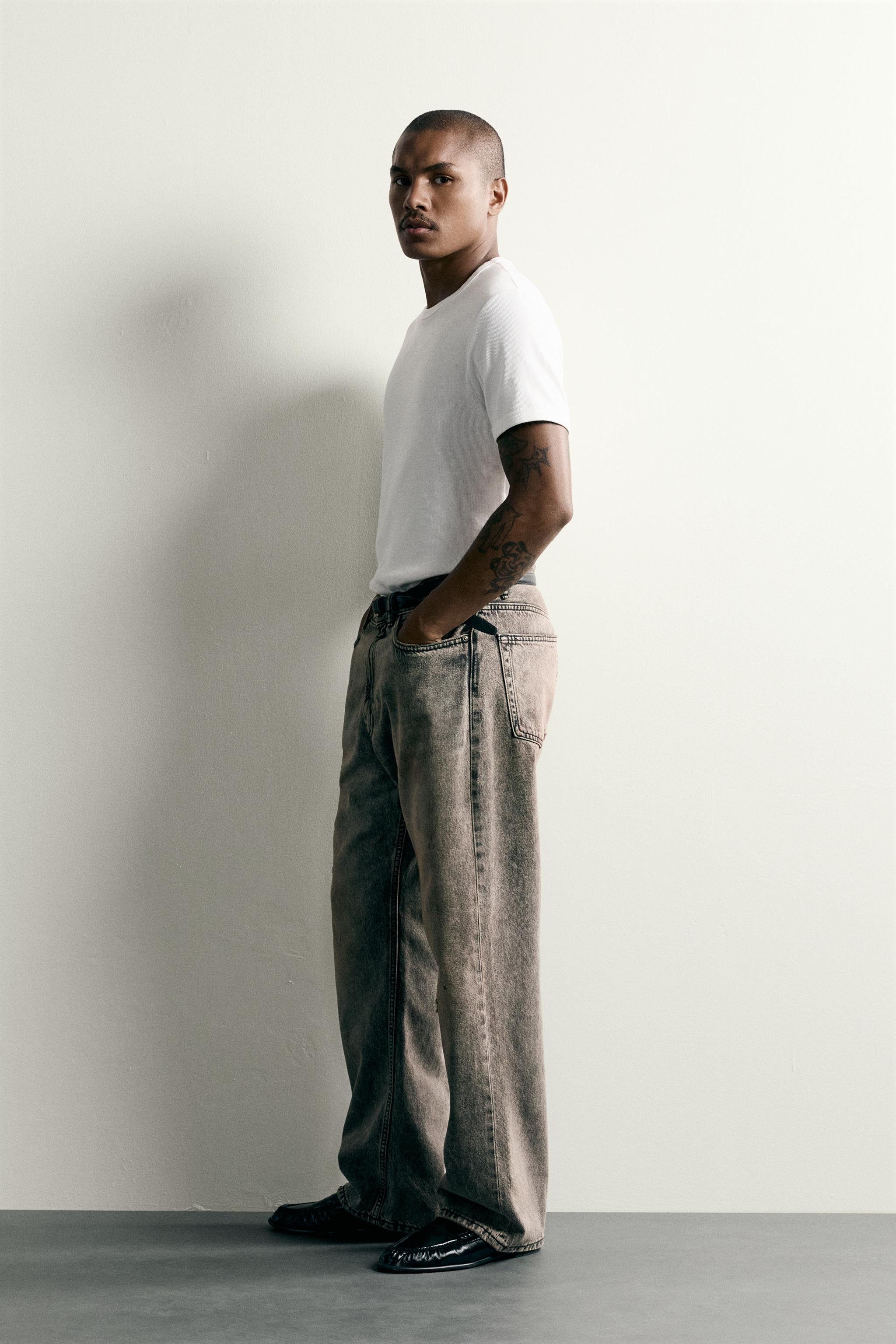Zara BAGGY FIT JEAN görsel 4