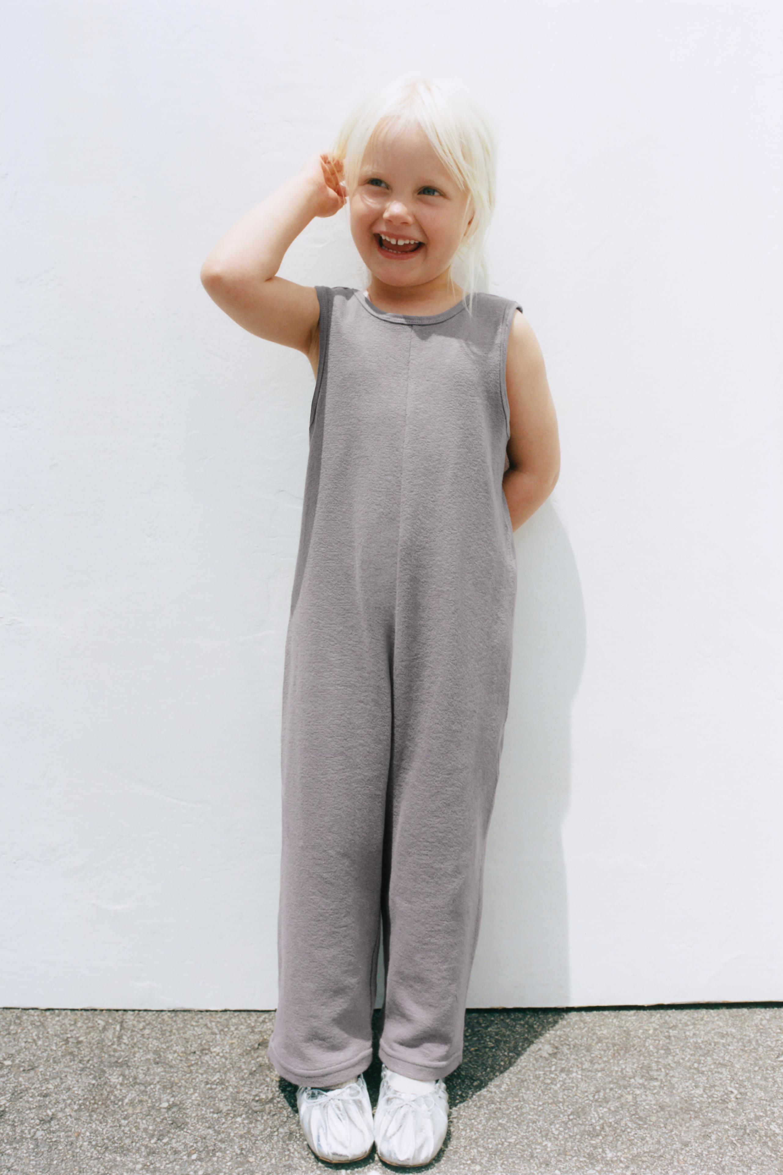PLAIN JUMPSUIT — Brown / Taupe