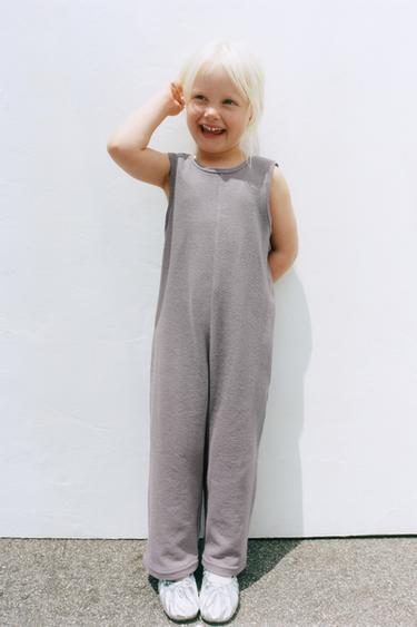Zara PLAIN JUMPSUIT - Brown / Taupe