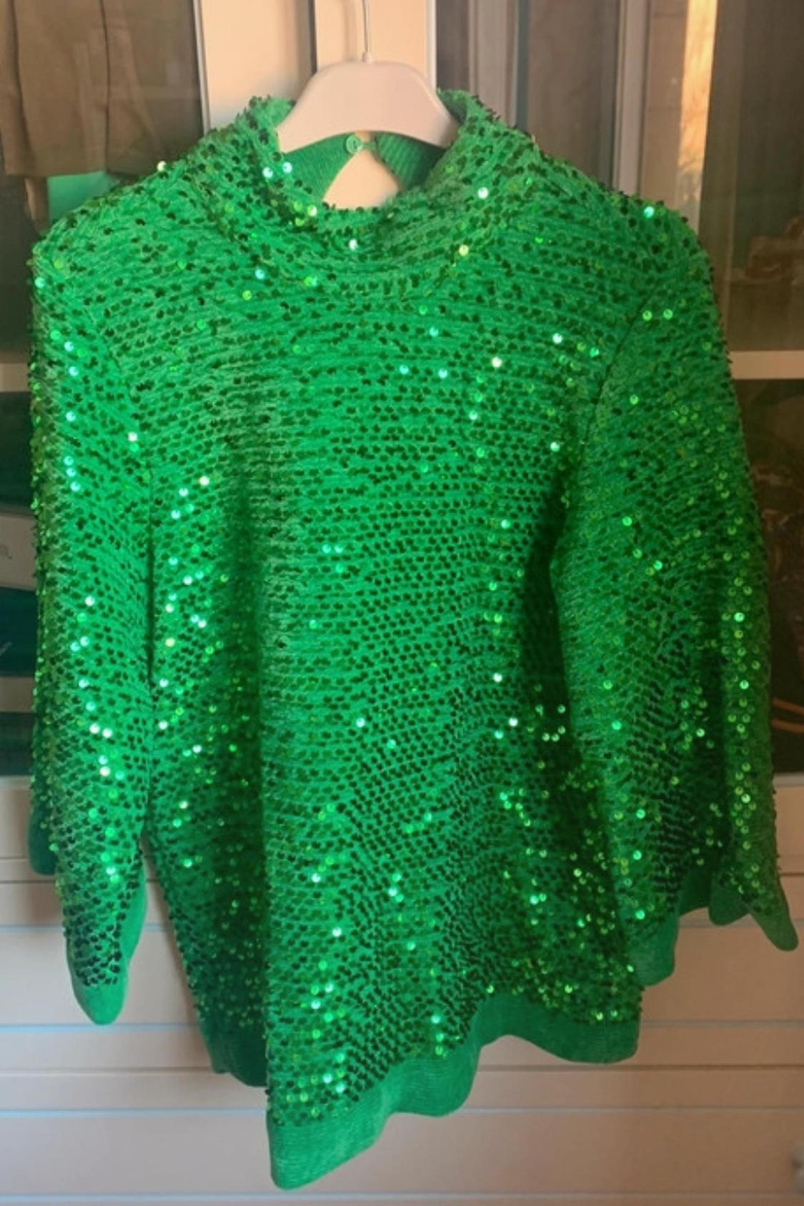 SEQUINNED TOP