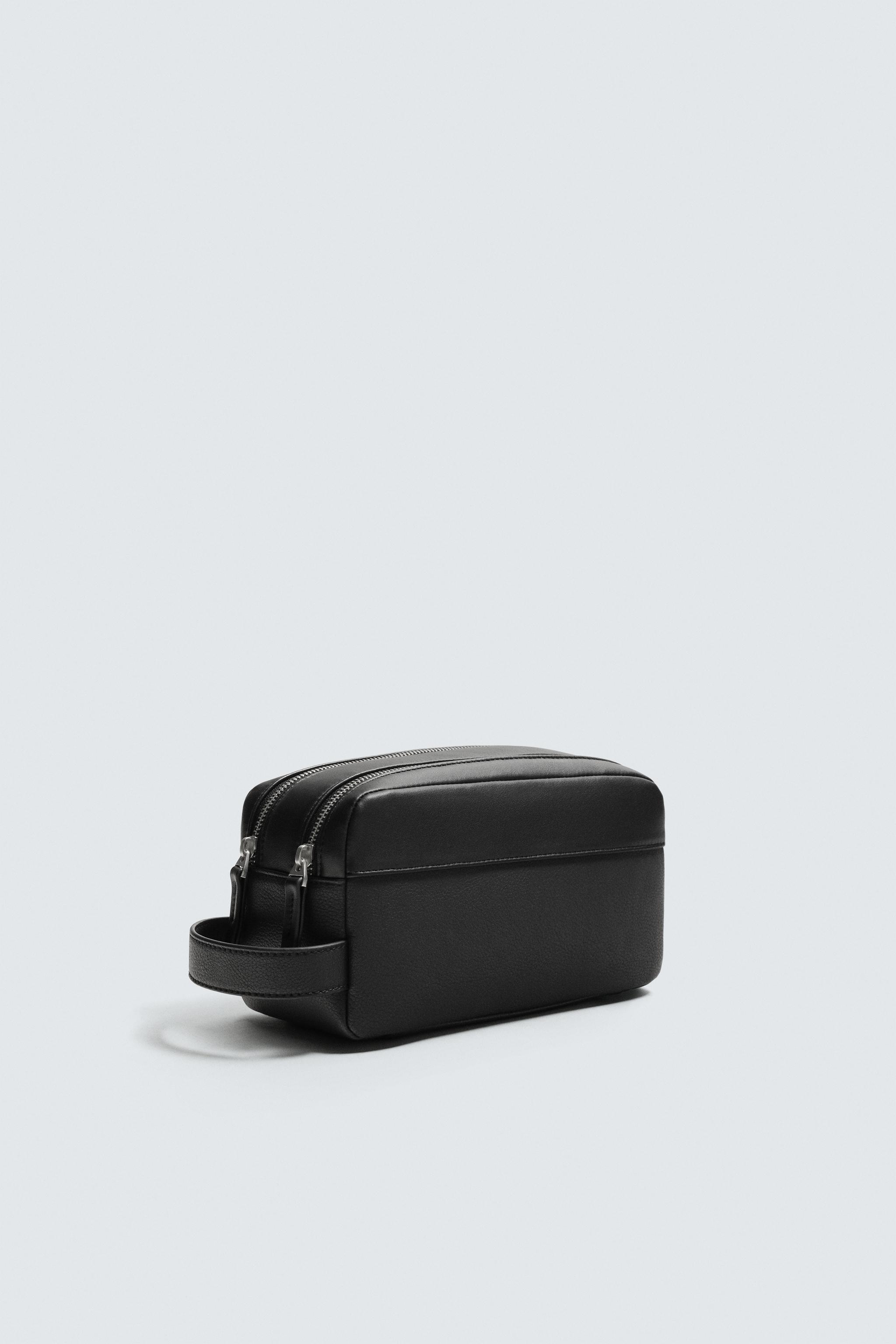 TEXTURED TOILETRY BAG - Black | ZARA South Africa