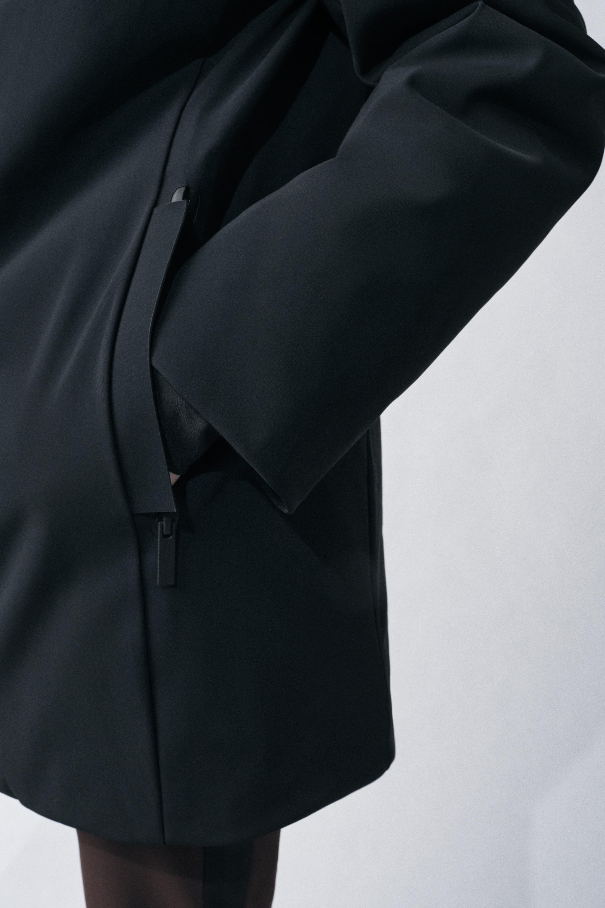 撥水加工入りダウンジャケット ZW COLLECTION - ブラック | ZARA