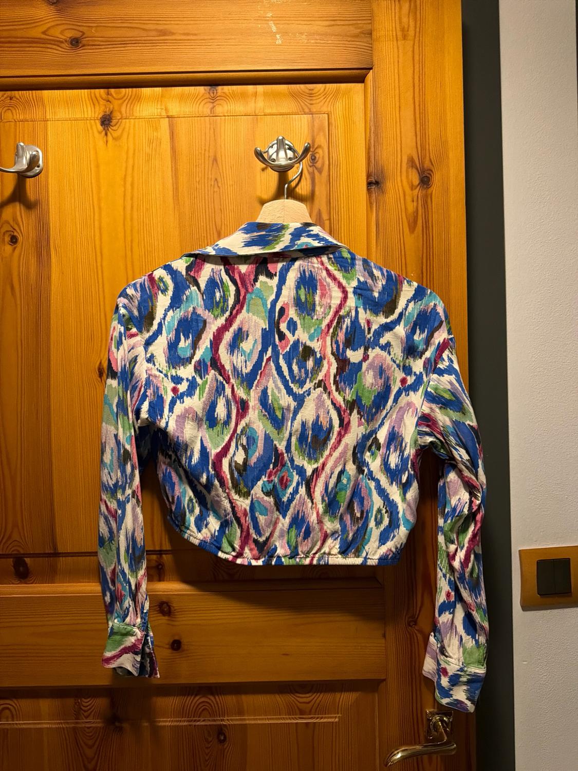 PRINTED CROPPED SHIRT - Image 3