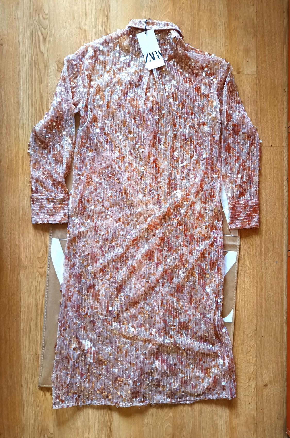 LONG SHIRT WITH SEQUINS - Image 2